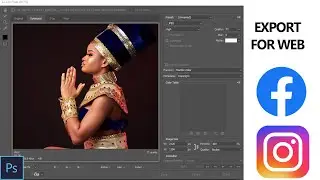 Как сохранить изображение в Photoshop | Для Instagram и Facebook