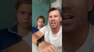David Warner doing pushpa trend #davidwarner #pushpa