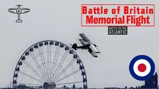 Battle Of The Atlantic Commemoration - Liverpool 2023 - Battle Of Britain Memorial Flight