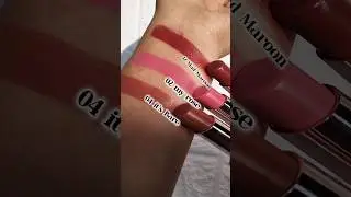 Swiss beauty New pure lustre lipstick #shortvideo #youtubeshorts #swissbeauty #viralshort