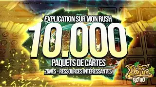 Explication du rush des 10 000 paquets de cartes (zones, ressources, craft)