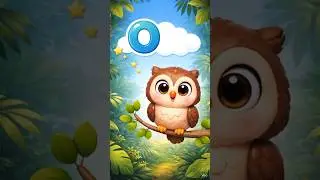 &ldquo;O is for Owl 🦉 | Learn ABC for Kids | Fun Alphabet Short&rdquo; #abcforkids #kidslearning #alphabeto #abc