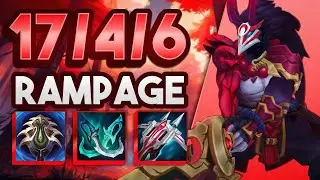 CHALLNGER TRYNDAMERE DROPPED 17 KILLS WITH THIS BUILD