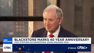 Blackstone CEO recollects company journey on 40-year anniversary