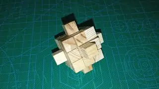 Hedgehog wooden puzzle solution #26