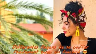 COIFFURES D'ÉTÉ FACILES A FAIRE AVEC DES FOULARDS 🎀 تسريحات الشعر الصيفية المختلفة