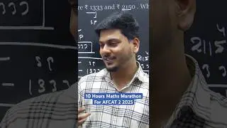 Complete Maths for AFCAT 2 2025 🚀 | AFCAT Maths Sure Shot Questions