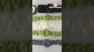 cintas de crochet 🧶 #crochet #tutorial #crochet_tutorial #cinta #encaje #video #explore