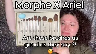 Are the @MorpheOfficial X Ariel brushes worth the hype? 🤔