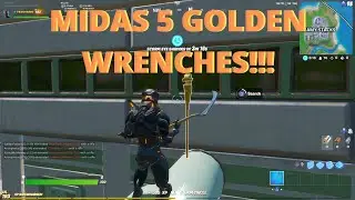 5 GOLDEN PIPE WRENCHES/MIDAS CHALLENGES