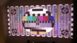 Barco Vision II CRT projector - Quality test with Test Screen