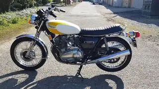 1975 TRIUMPH TRIDENT T160 FOR SALE. START UP AND WALK ROUND