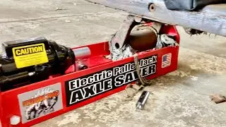 Electric Pallet Jack Load Wheel Shaft Remover