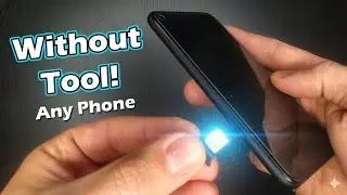 How to Remove Sim Card Without Tool
