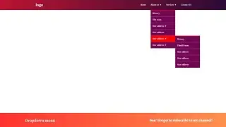 Responsive Dropdown Menu in HTML and CSS  the menu review