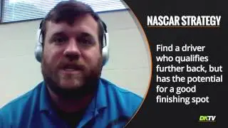 How to Draft the Optimal Fantasy NASCAR Lineup Pt. 2 - DraftKings NASCAR Training Camp
