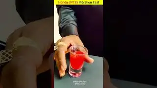Honda SP 125 Vibration Test.😲🔥#honda #hondasp125bs6 #vibration #vibrationtesting