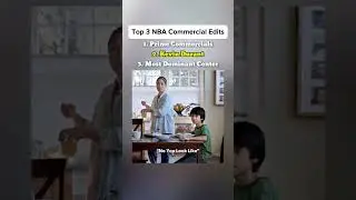 Top 3 NBA Commercial Edits 😂 #nba #basketball