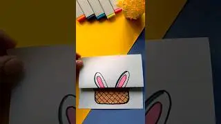 paper folding surprise #satisfying art #satisfyingcolouring #follow for more