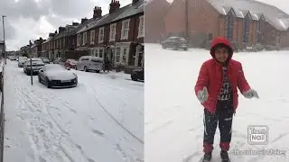 SNOW IN ENGLAND,UK JANUARY 2021 SNOW TO CONTINUE INTO THE NIGHT BRITISH WEATHER