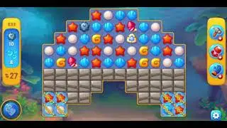Fishdom In Game Music Match 3 Sailing Sub Underwater （Piano Remix）