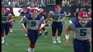 Madden NFL 10 (PS2) cardinals vs bills (in snow)