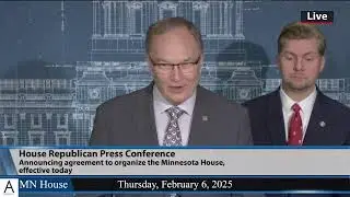 LIVE: Minnesota House Republicans discuss agreement to end DFL boycott
