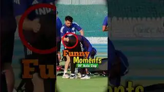 Top 5 Funniest Moments Of Asia Cup 2025 I Cricket Funny Moments#shorts