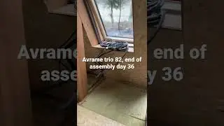 Avrame trio 82, end of assembly day 36