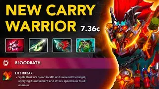 ATF HUSKAR Carry - Patch 7.36b | Full Gameplay Dota Class