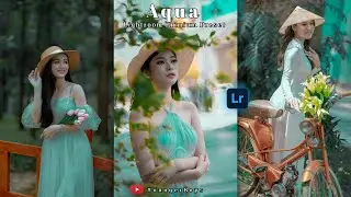 Lightroom Aqua Tone Photo Editing Tutorial | Youngerboys