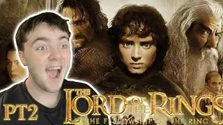 FIRST TIME WATCHING *LOTR: The Fellowship of the Ring*...Wasn&rsquo;t Ready for Any of This! Pt.2