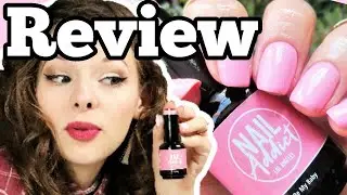 NAIL Addict Gel Nail Polish Swatches! + Wear Test and REMOVAL!⏱💅🏻