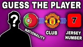 GUESS THE PLAYER FROM NATION+CLUB+JERSEY NUMBER | FOOTBALL QUIZ