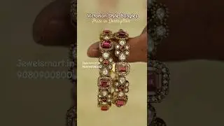Victorian Charm Bangles: How Moissanite is Revolutionizing Jewelry