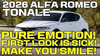 INSANE DRIVING MACHINE! The 2026 Alfa Romeo Tonale is PURE EMOTION!