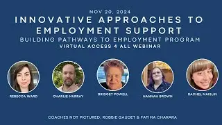 Discovering Your Path: Innovative Approaches to Employment Support Through Virtual Job Coaching