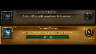 How To Get The Dream Chaser Achievement!