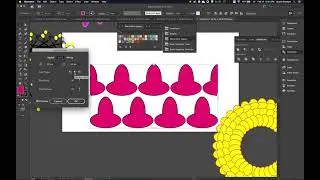 Illustrator 2021 :  Tutorial 04 : Repetition : Repeat and Blend Tools