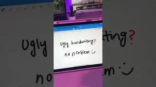 Ugly handwriting? 😩No problem! 😉 #scribble #ipad #handwriting