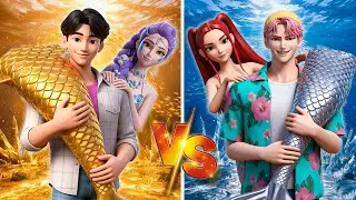 RESCUING MERMAID RUMI&MERMAID MIRA FROM SAJA BOY'S CONSPIRACY&ESCAPING JOURNEY | KPOP Demon Hunters