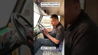 SEATING CAPACITY OF MAXXITRUCK PICKUP #shorts