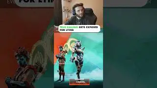 He got exposed live on stream but it was all a lie I swear  #truecalling #apexlegends #funnyvideo
