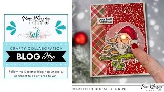 DIY Light up Gnome Card: Laugh Smore, Worry Less | Pear Blossom Press & Ink N' Splatter BLOG HOP