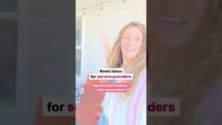 🔥 Reels ideas for service providers! (Get ready to screenshot!)