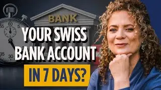 How to QUICKLY open a bank account ABROAD? (in Switzerland as an example) | Anna Maria Panasiuk