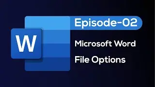 Microsoft Word File Tab Tutorial || Introduction in Bangla || Step by Step Part 02