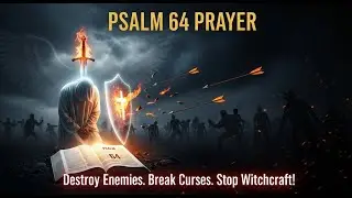 POWERFUL PSALM 64 PRAYER TO DESTROY ENEMIES, BREAK CURSES, AND PROTECT AGAINST ENVY AND WITCHCRAFT
