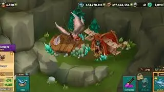 Rise of berk: Getting Valka's house and putting cloudjumper on his landing