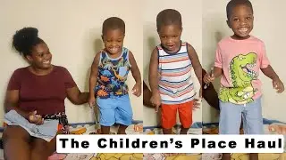 Toddler Try-On Haul | The Children's Place | Boy Size 4T | #clothing #kids #viral #foryou